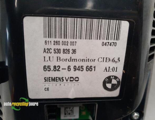 P19593183 Monitor Navigationssystem BMW 5er (E60) 65826945661