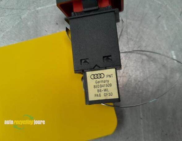 Hazard Warning Light Switch AUDI A4 (8EC, B7)