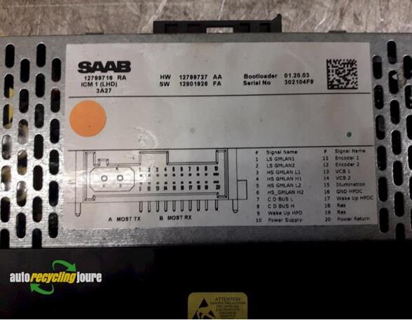 Radio Control Stalk SAAB 9-3 (D75, D79, E79, YS3F)
