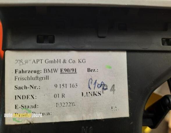 Dashboard ventilation grille BMW 3er (E90)