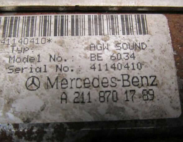 Audio Amplifier MERCEDES-BENZ CLS (C219)
