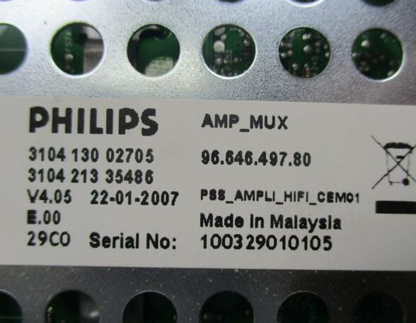 Audio-Verstärker  CITROEN C5 III BREAK (TD) 2.2 HDI 200 150 KW
