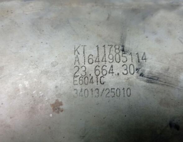 Katalysator Kat Partikelfilter KT1178 MERCEDES W164 ML 280 CDI 4MATIC 140 KW