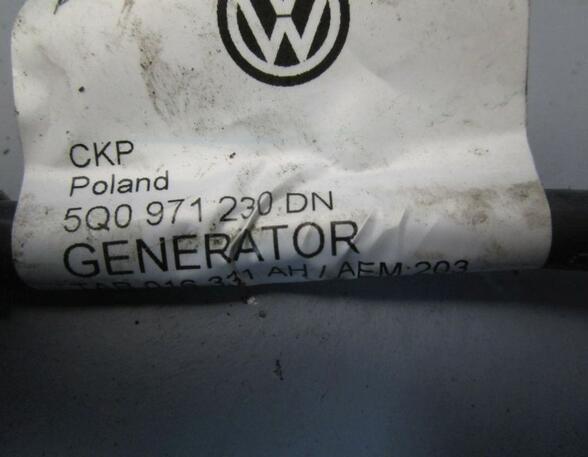 Kabel Generator Lichtmaschine VW GOLF SPORTSVAN (AM1) 1.2 TSI 81 KW