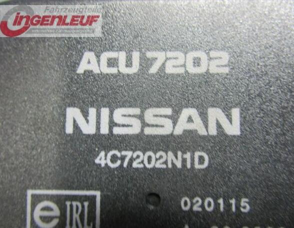 Steuergerät Alarm NISSAN X-TRAIL (T30) 2.2 DCI 100 KW