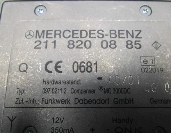 Regeleenheid MERCEDES-BENZ M-Klasse (W163)