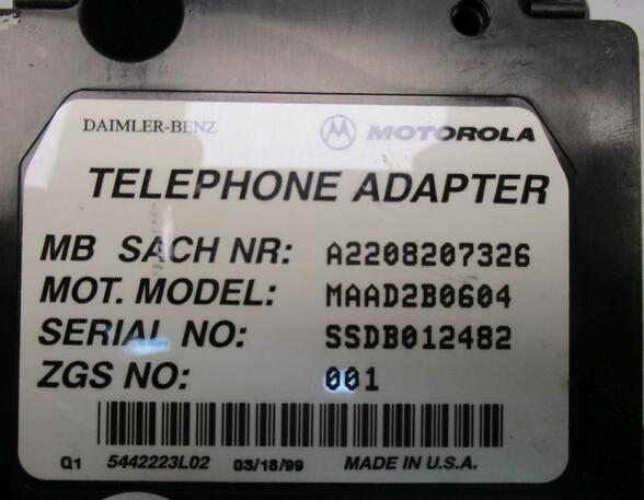 Steuergerät Autotelefon Adapter MERCEDES S-KLASSE (W220) S 430 205 KW