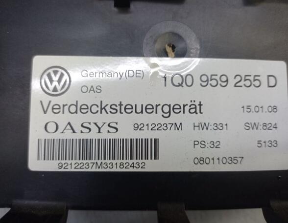 Steuergerät Verdecksteuergerät VW EOS (1F7  1F8) 2.0 FSI 110 KW