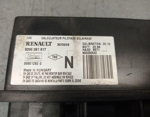 Controller RENAULT Clio III (BR0/1, CR0/1), RENAULT Clio IV (BH)