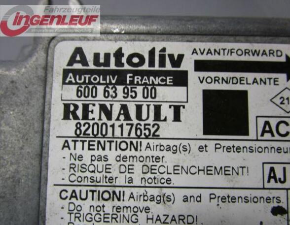 Airbag Control Unit RENAULT Megane Scenic (JA0/1), RENAULT Scénic I Großraumlimousine (FA0, JA0/1)