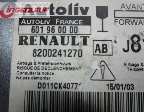 Regeleenheid airbag RENAULT Espace IV (JK0/1)