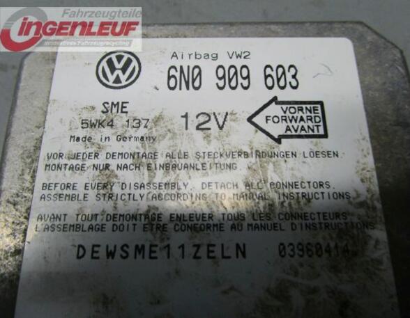 Steuergerät Airbag Airbagsteuergerät  VW POLO (6N1) 55 1.4 40 KW