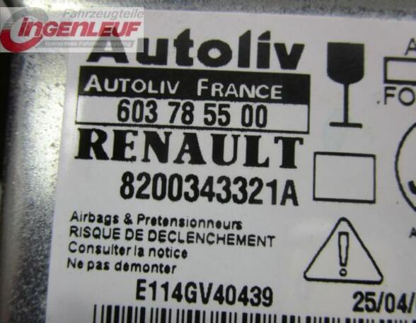 Steuergerät Airbag Airbagsteuergerät  RENAULT ESPACE 4 IV JK0 2.2 DCI 110 KW