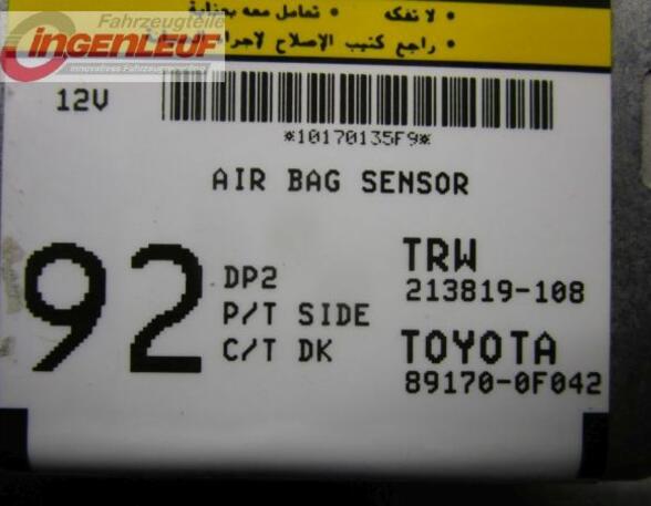 Steuergerät Airbag Airbagsteuergerät  TOYOTA COROLLA VERSO (ZER ZZE R1_) 1.8 95 KW