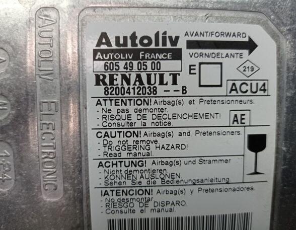 Regeleenheid airbag RENAULT Megane II Coupé-Cabriolet (EM0/1)