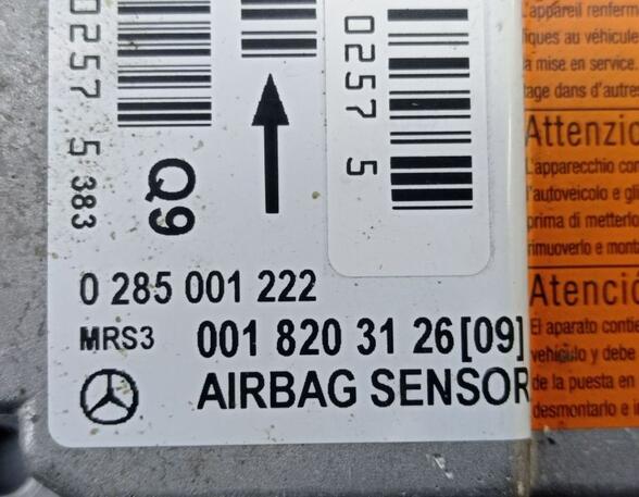 Regeleenheid airbag MERCEDES-BENZ A-Klasse (W168)