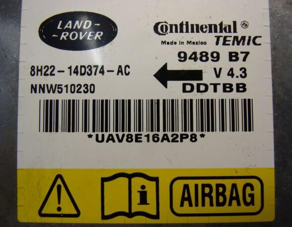 Steuergerät Airbag Airbagsteuergerät  LAND ROVER DISCOVERY III (TAA) 2.7 TD 140 KW