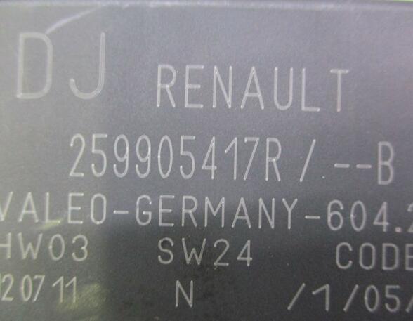 Regeleenheid park distance control RENAULT Megane III Coupe (DZ0/1)