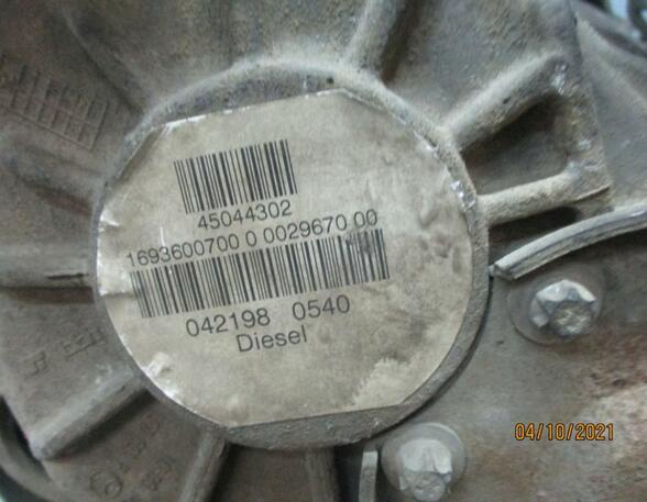 Getriebe Schaltgetriebe 711.640 MERCEDES A-KLASSE (W169) A 180 CDI 80 KW