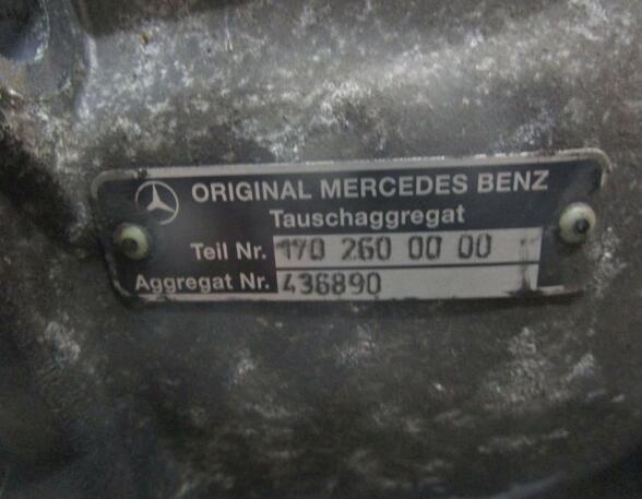 Manual Transmission MERCEDES-BENZ SLK (R170)