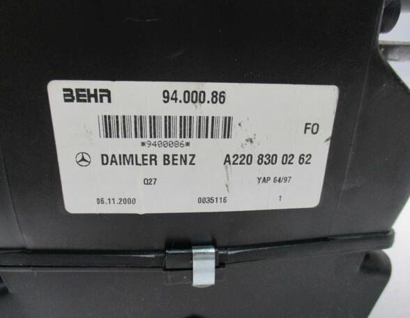 Interior Blower Motor MERCEDES-BENZ S-Klasse (W220)