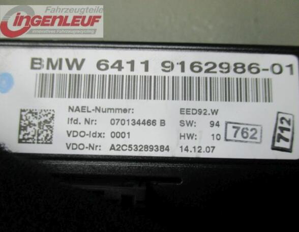 Heating & Ventilation Control Assembly BMW 3er Coupe (E92)