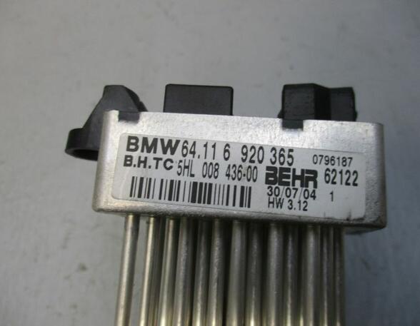 Weerstand interieurventilatie BMW 3er Compact (E46)