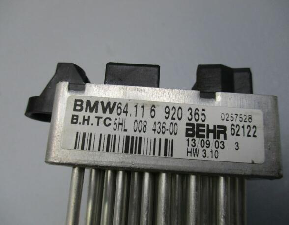 Resistor Interior Blower BMW 3er Touring (E46)