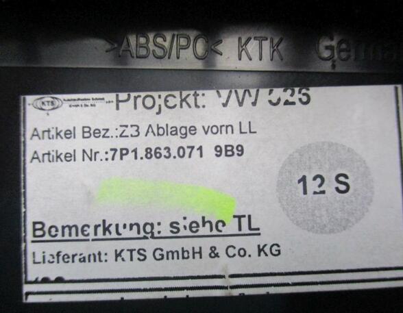Aschenbecher mitte vorn  VW TOUAREG II (7P5) 3.0 V6 TDI 176 KW
