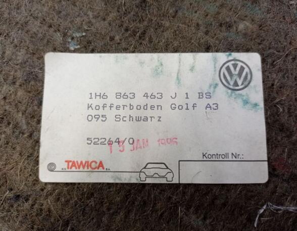 Vloeren kofferbak VW Golf III (1H1)