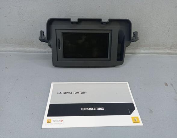 Display Monitor Navigationssystem RENAULT MEGANE III (B3  BZ0/1) 96 KW