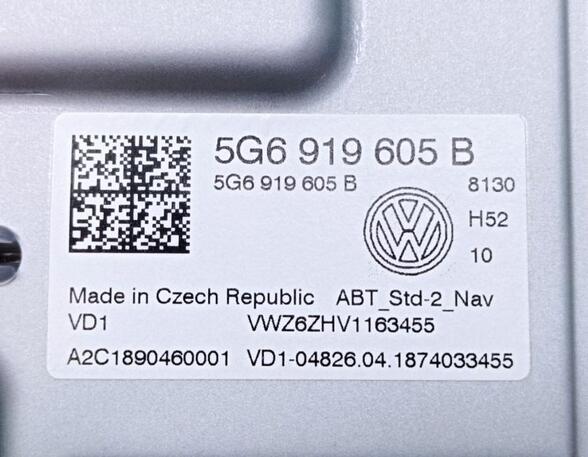Beeldscherm boordcomputer VW Golf VII Variant (BA5, BV5)