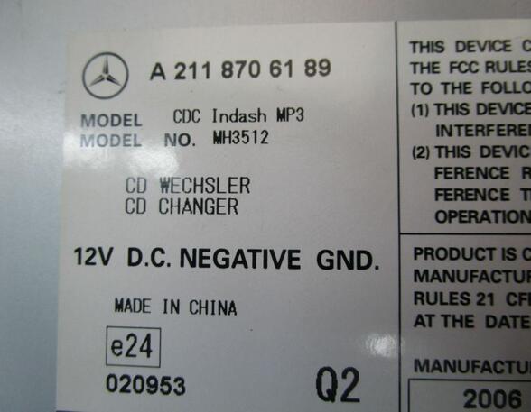 CD-changer MERCEDES-BENZ M-Klasse (W164)