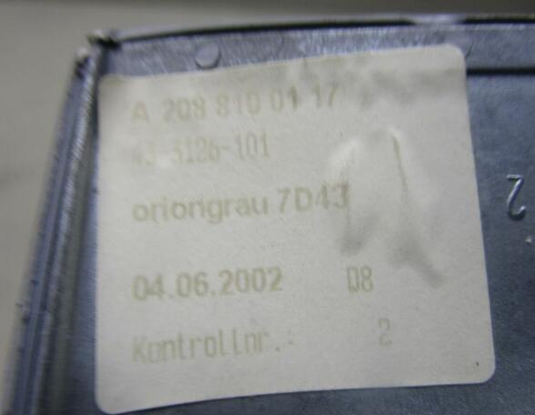 Innenspiegel Rückspiegel Oriongrau MERCEDES C-KLASSE T S W 203 00-07 105 KW