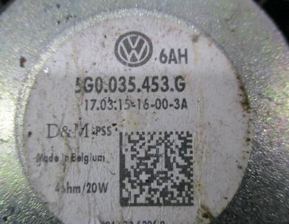 Lautsprecher Box vorne links  VW GOLF SPORTSVAN (AM1) 1.2 TSI 81 KW