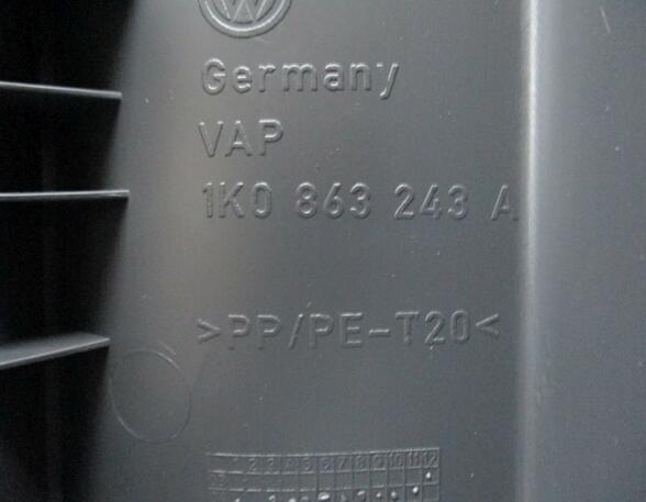 Mittelkonsole vorne Verkleidung VW GOLF V (1K1) 1.9 TDI 77 KW