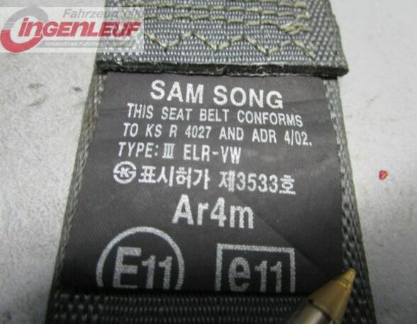 Safety Belts HYUNDAI Trajet (FO)