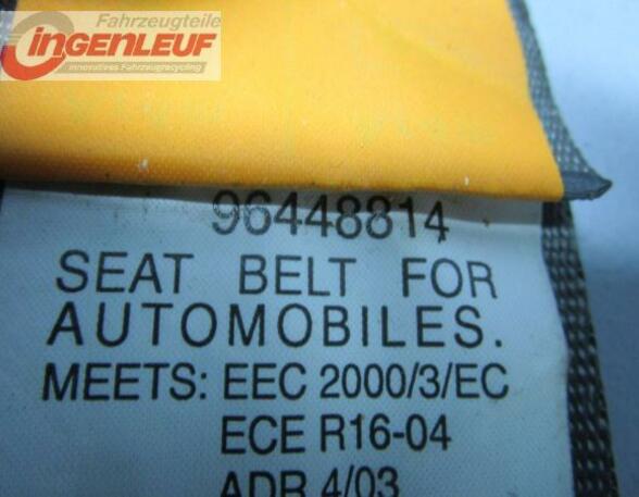 Safety Belts CHEVROLET Nubira Kombi (--), DAEWOO Nubira Wagon (KLAN)