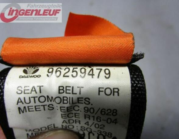 Safety Belts DAEWOO Nubira Stufenheck (KLAJ)