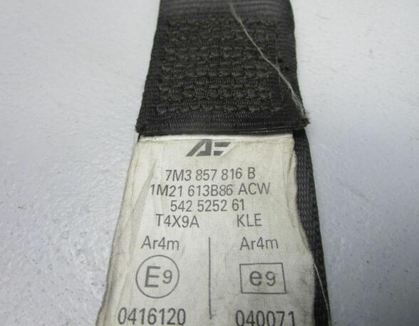 Safety Belts SEAT Alhambra (7V8, 7V9)
