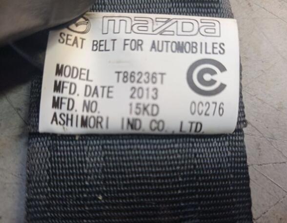 Safety Belts MAZDA 2 (DE, DH)