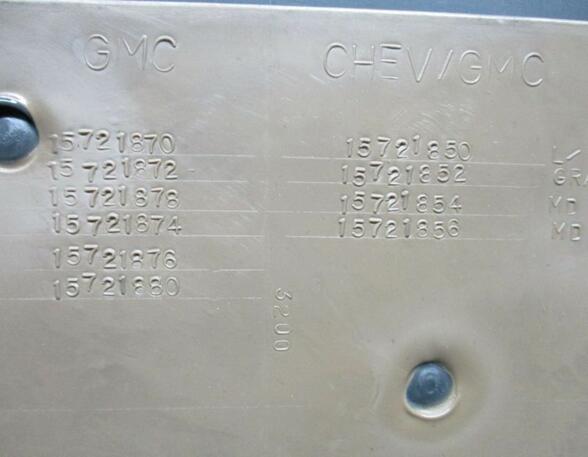 Door Card (Door Panel) CHEVROLET Blazer S10 (--)