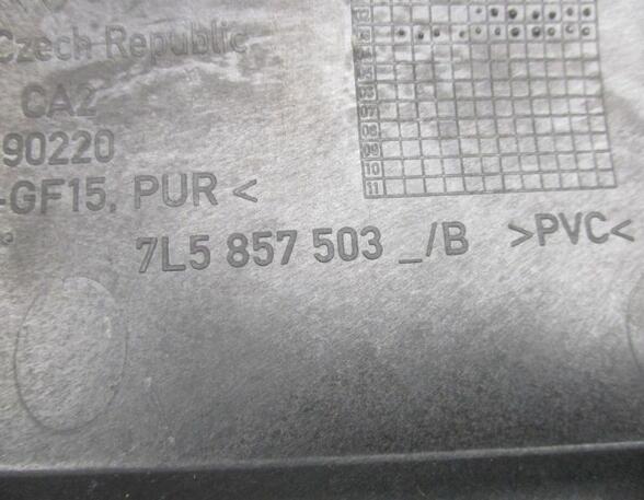Verkleidung Armaturenbrett Leder PORSCHE CAYENNE (955) 3.2 184 KW