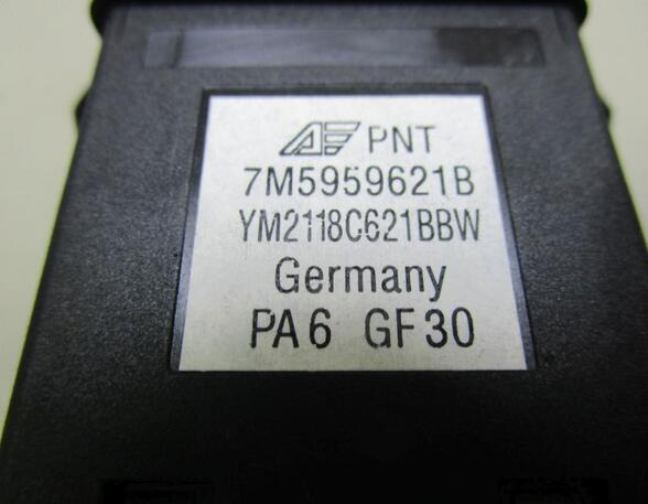 Schalter heizbare Heckscheibe  FORD GALAXY (WGR) 1.9 TDI 00-06 85 KW