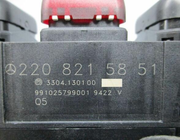 Hazard Warning Light Switch MERCEDES-BENZ S-Klasse (W220)