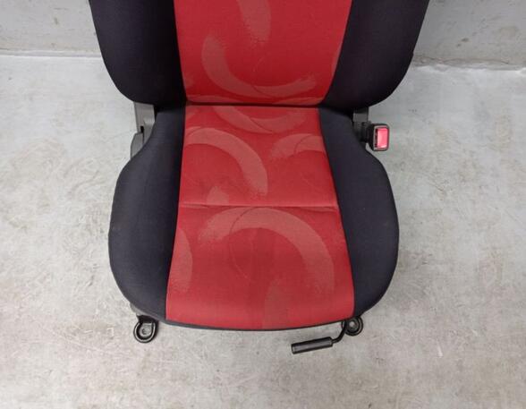 Sitz rechts vorn Stoff Beifahrersitz in schwarz/rot HYUNDAI GETZ (TB) 1.1 49 KW