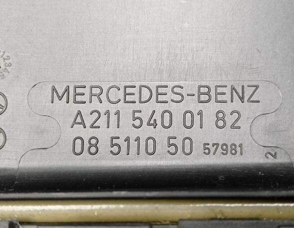 Fuse Box Cover MERCEDES-BENZ E-Klasse (W211)
