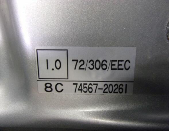 Motorhaube Haube 1C0 Silver Metallic TOYOTA COROLLA VERSO (ZER  ZZE) 04-07 100 KW
