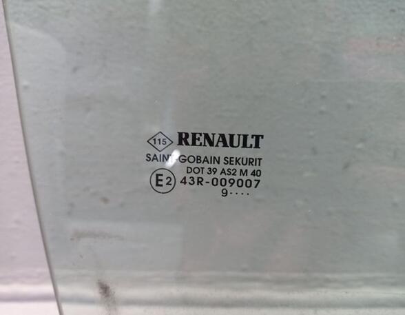 Seitenscheibe Türscheibe rechts 3-Türer RENAULT CLIO III (BR0/1  CR0/1) 1.2 16V 55 KW