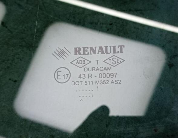 Seitenscheibe Türscheibe vorne links 3-Türer RENAULT CLIO III (BR0/1  CR0/1) 1.2 16V 55 KW